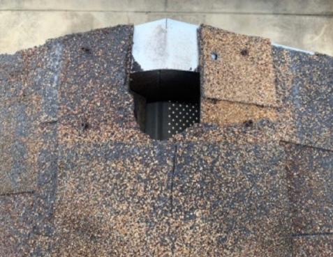 Damaged Roof Inspection